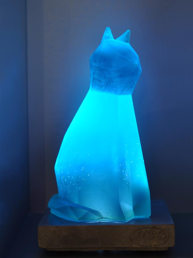 Lampe chat, lampe chat contemporain